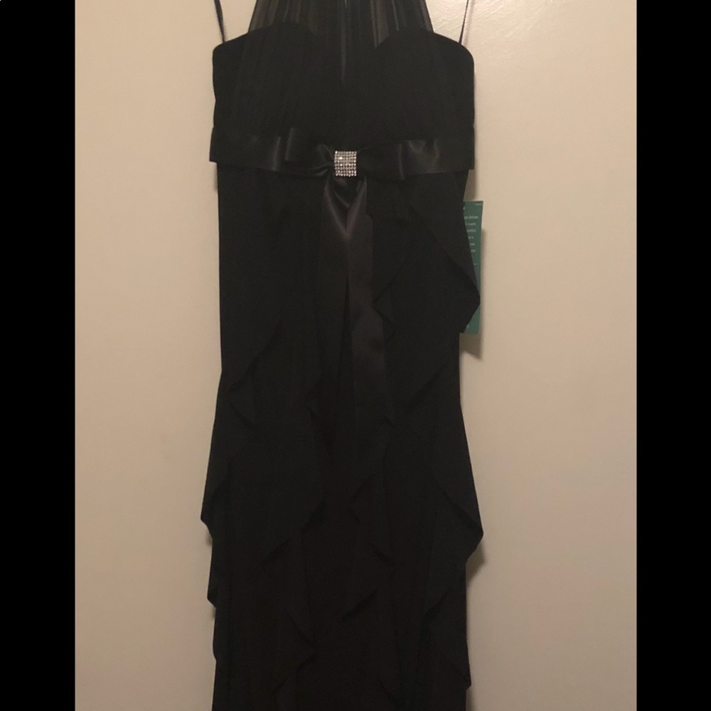 Black evening dress